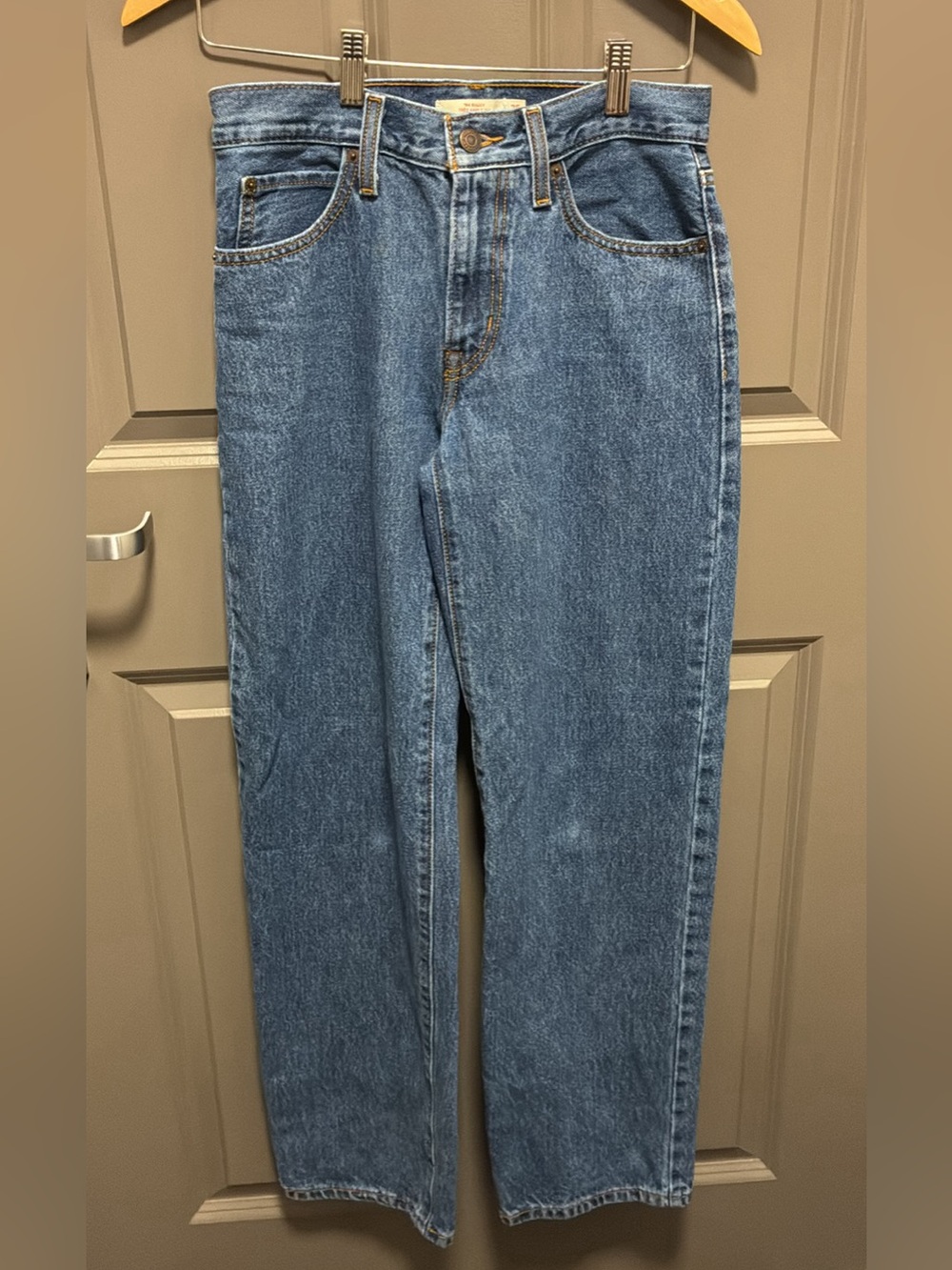 Levi's Women's Straight Jeans in Light Blue